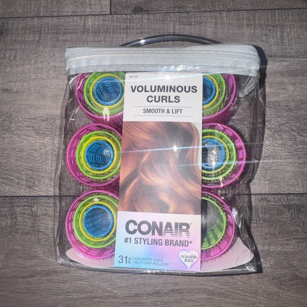 Conair Voluminous Curls Hair Rollers 31 pack